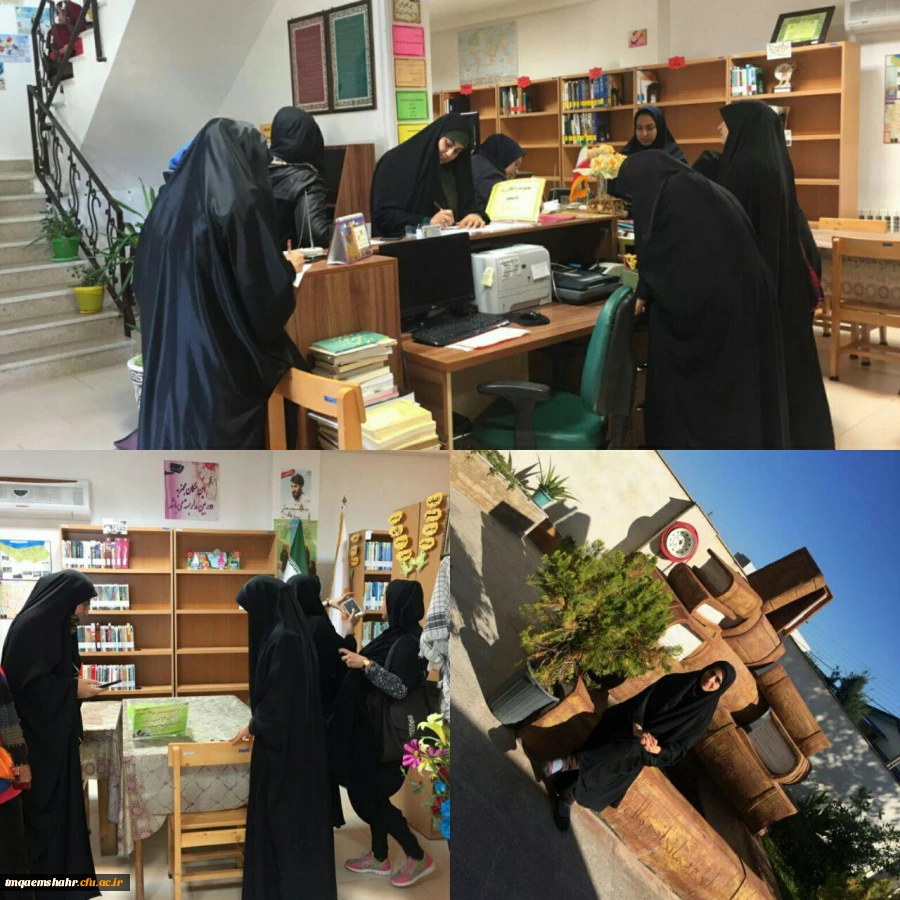 بازدید از کتابخانه روستای قادیکلا قائمشهر کتابخانه موفق استان با همکاری کانون نویسندگی