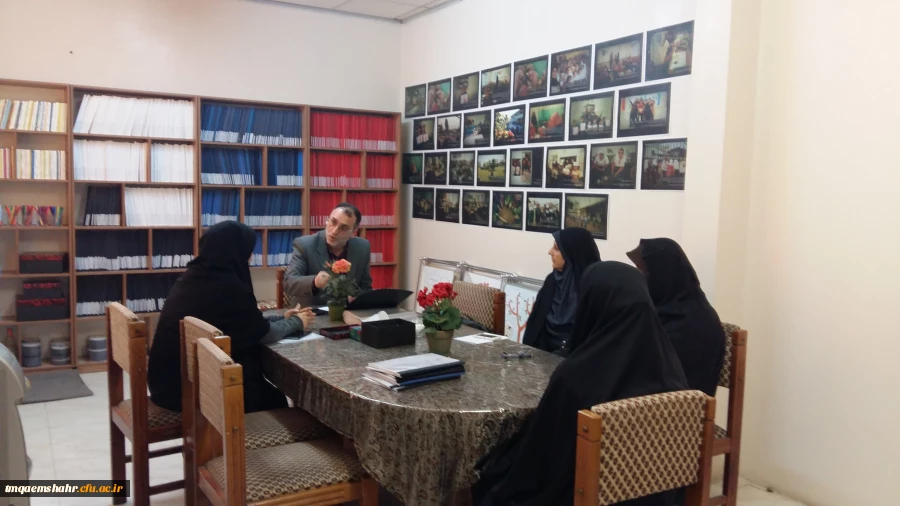 بازدید حوزه نظارت و ارزیابی و کارشناس بخش کارورزی مدیریت امور پردیس های استان از مدارس مجری کارورزی قائمشهر 4