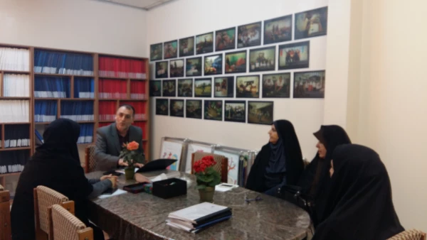 بازدید حوزه نظارت و ارزیابی و کارشناس بخش کارورزی مدیریت امور پردیس های استان از مدارس مجری کارورزی قائمشهر 7