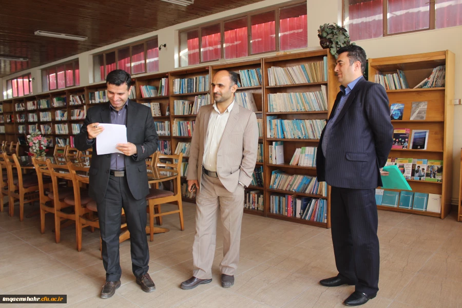 بازدید مسئول نظارت و ارزیابی مدیریت امور پردیس های استان از بخش های مختلف مرکز  3