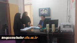 بازدید مسئول نظارت و ارزیابی مدیریت امور پردیس های استان از بخش های مختلف مرکز  9