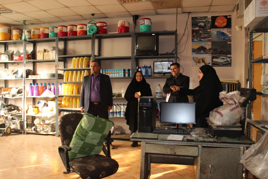 بازدید مسئول نظارت و ارزیابی مدیریت امور پردیس های استان از بخش های مختلف مرکز  6