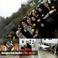 حضور دانشجو معلمان مرکز در سرای سالمندان به مناسبت روز مادر