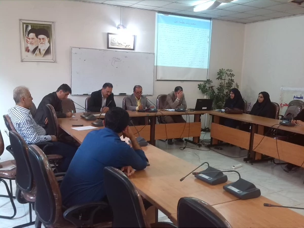 برگزاری جلسه معاونین و کارشناسان حوزه آموزش با توجه به پیش رو بودن ایام امتحانات و ترم تابستان  3