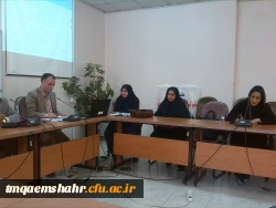 برگزاری جلسه معاونین و کارشناسان حوزه آموزش با توجه به پیش رو بودن ایام امتحانات و ترم تابستان  4