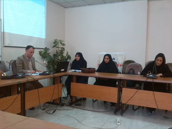 برگزاری جلسه معاونین و کارشناسان حوزه آموزش با توجه به پیش رو بودن ایام امتحانات و ترم تابستان  4