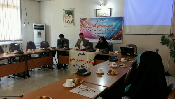 برگزاری جلسه آسیب شناسی کارورزی از منظر مدیران و معلمان راهنمای مدارس مجری  2