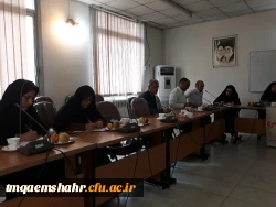 برگزاری هفتمین جلسه شورای پردیس در مرکز قائمشهر  4