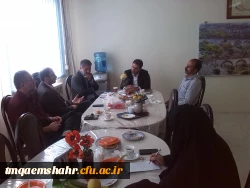 جلسه گروه معارف و تربیت اسلامی به منظور ساماندهی دروس در سال تحصیلی 98-97