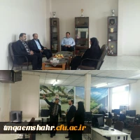 بازدید سرپرست مرکز  هوشمند سازی دانشگاه فرهنگیان از مرکز حضرت فاطمه (س)قائمشهر