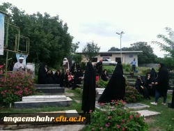 دیدار با خانواده شهدای منطقه ی بورخیل 4