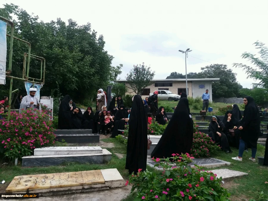 دیدار با خانواده شهدای منطقه ی بورخیل 4