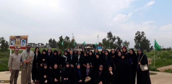 حضور دانشجویان پردیس در اردوی راهیان نور 1397 به روایت تصویر 5