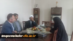 دیدار نماینده مقام معظم رهبری در دانشگاه فرهنگیان استان با دانشجویان مرکز قائمشهر  3