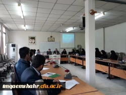 اولین جلسه هم اندیشی دبیران انجمن های علمی دانشگاه فرهنگیان استان مازندران در سال 1398 3