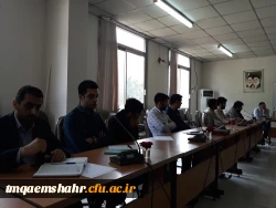 اولین جلسه هم اندیشی دبیران انجمن های علمی دانشگاه فرهنگیان استان مازندران در سال 1398 4