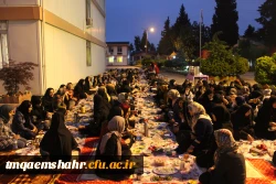 برنامه افطاری مسئولین در جمع دانشجو معلمان  2