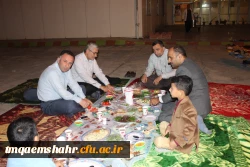 برنامه افطاری مسئولین در جمع دانشجو معلمان  5