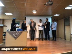 رونمایی کتاب سقف سفید با حضور نویسندگان کتاب و راوی کتاب جناب آقای دکتر قانعی  7