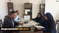 جلسه شورای اداری پیرامون طرح خدا قوت به دانشجویان در موسم امتحانات 2