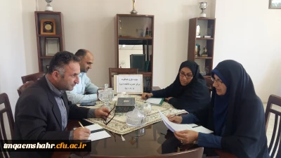 جلسه شورای اداری پیرامون طرح خدا قوت به دانشجویان در موسم امتحانات