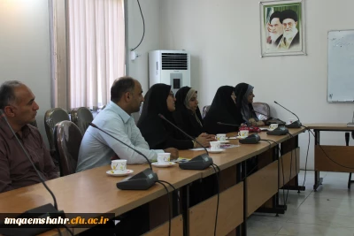 جلسه توجیهی برگزاری آزمون سراسری با حضور عوامل اجرایی