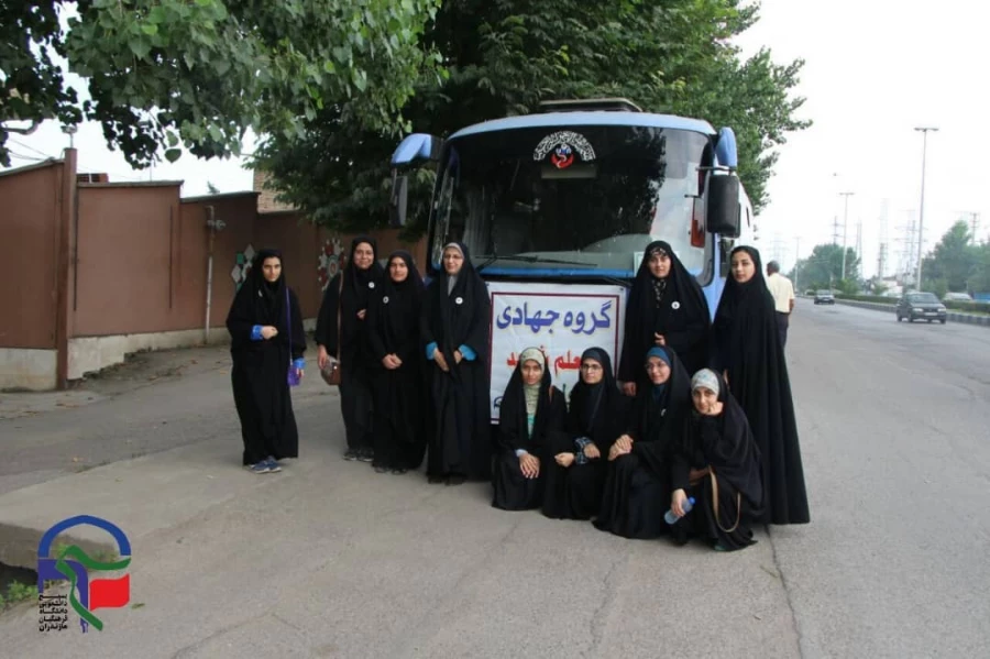 اردوی جهادی دانشجو معلمان بسیجی (شهید ولی پور ) مرکز قائمشهر  2