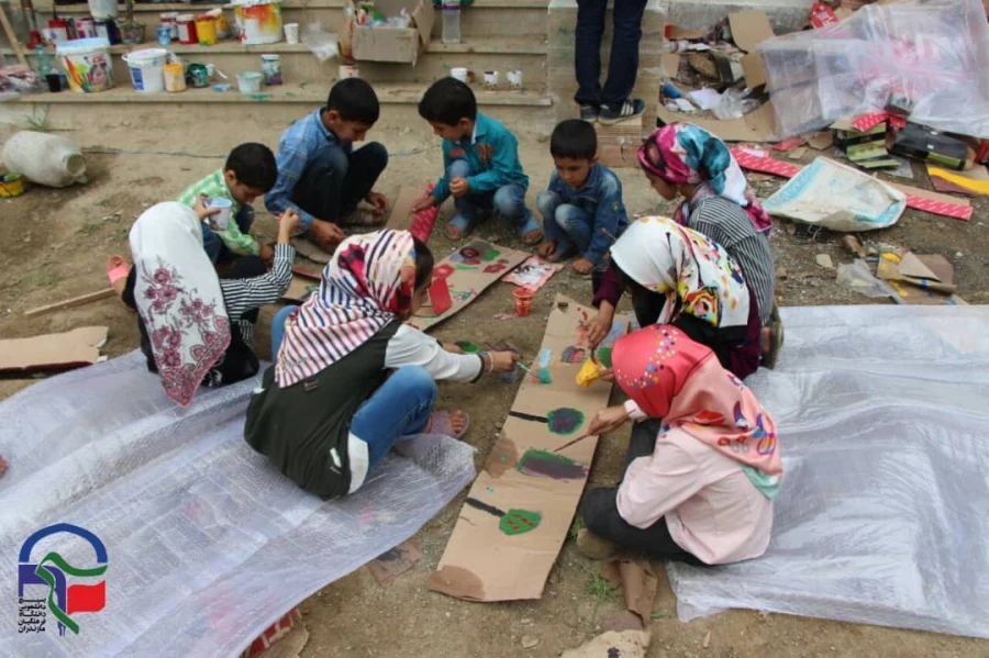 اردوی جهادی دانشجو معلمان بسیجی (شهید ولی پور ) مرکز قائمشهر  2