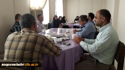 جلسه شورای اداری جهت آماده سازی مرکز برای شروع سال تحصیلی جدید