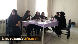 جلسه شورای اداری جهت آماده سازی مرکز برای شروع سال تحصیلی جدید