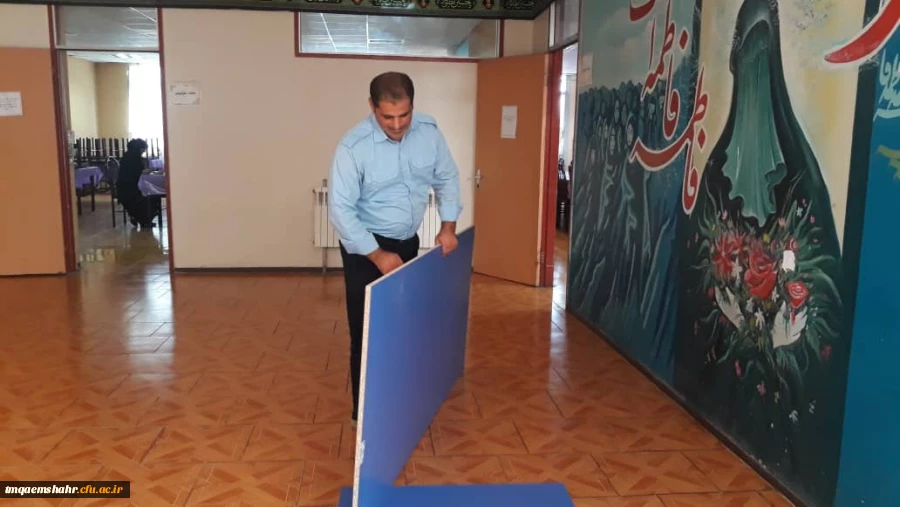 آماده سازی فضای آموزشی و رفاهی برای شروع سال تحصیلی جدید  2