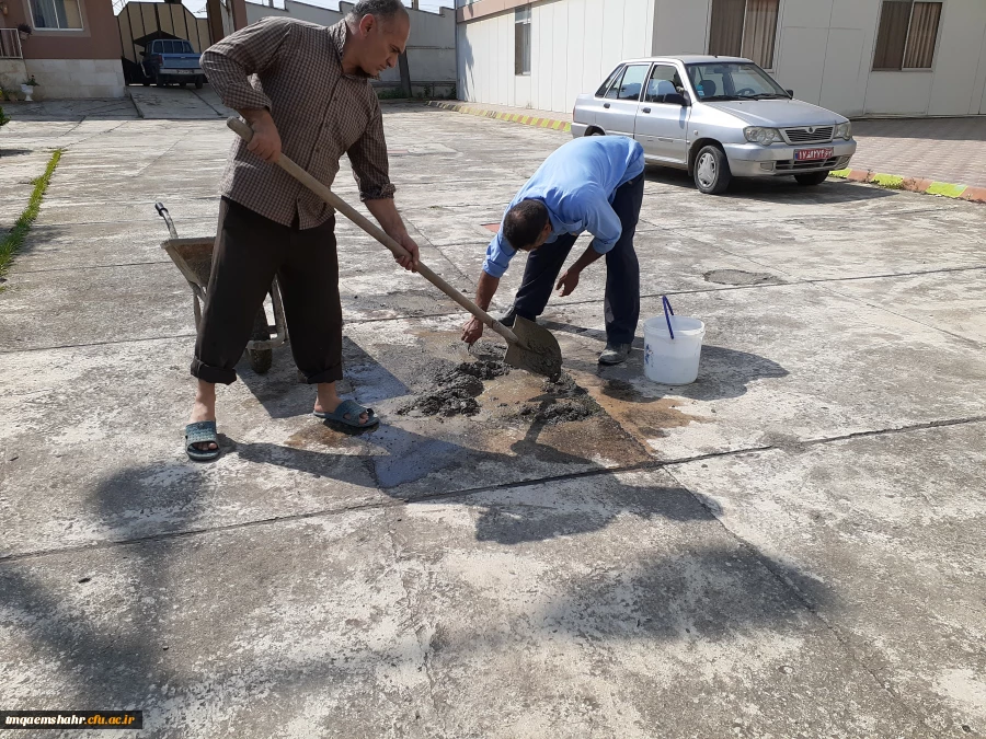 آماده سازی فضای آموزشی و رفاهی برای شروع سال تحصیلی جدید  7