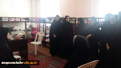 بازدید رییس دانشگاه از سرای دانشجویی به مناسبت آغاز سال تحصیلی 