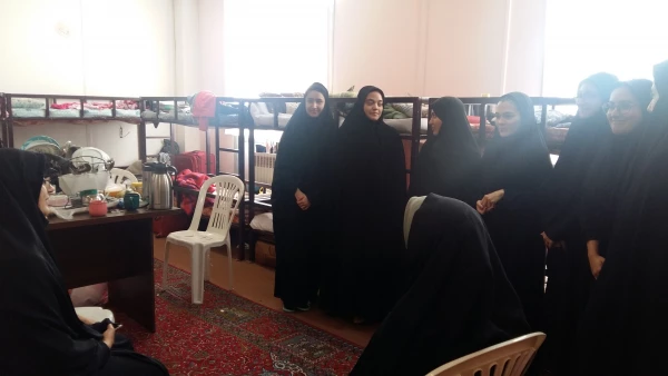 بازدید رییس دانشگاه از سرای دانشجویی به مناسبت آغاز سال تحصیلی  2