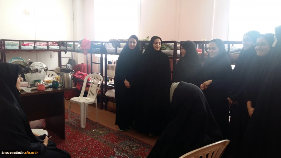 بازدید رییس دانشگاه از سرای دانشجویی به مناسبت آغاز سال تحصیلی  2