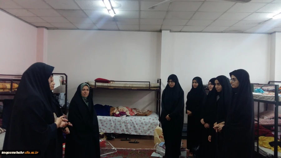 بازدید رییس دانشگاه از سرای دانشجویی به مناسبت آغاز سال تحصیلی  3
