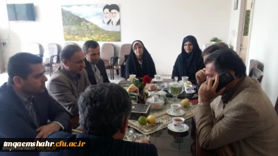 حضور و بازدید نماینده مردم شریف شهرستان قائمشهر،جویبار،سوادکوه و سیمرغ در مجلس شورای اسلامی از مرکزحضرت فاطمه (س)