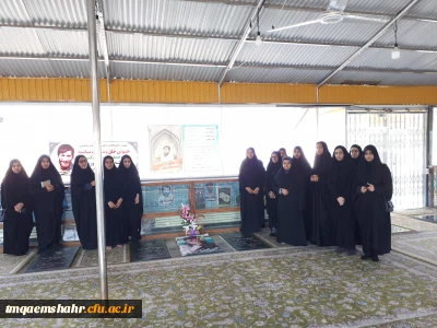 زیارت قبور مطهر شهدا به مناسبت آغاز سال تحصیلی جدید 