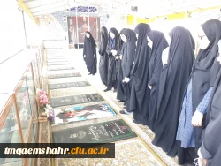 حضور در مزار شهدا  4