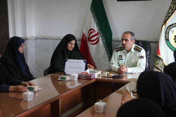 دیدار با فرمانده انتظامی شهرستان به مناسبت هفته نیروی انتظامی  2