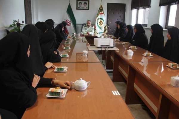 دیدار با فرمانده انتظامی شهرستان به مناسبت هفته نیروی انتظامی  3