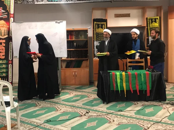 آئین بدرقه کاروان زیارتی اربعین حسینی دانشگاه فرهنگیان مرکز حضرت فاطمه (س)قائمشهر برگزار شد 2