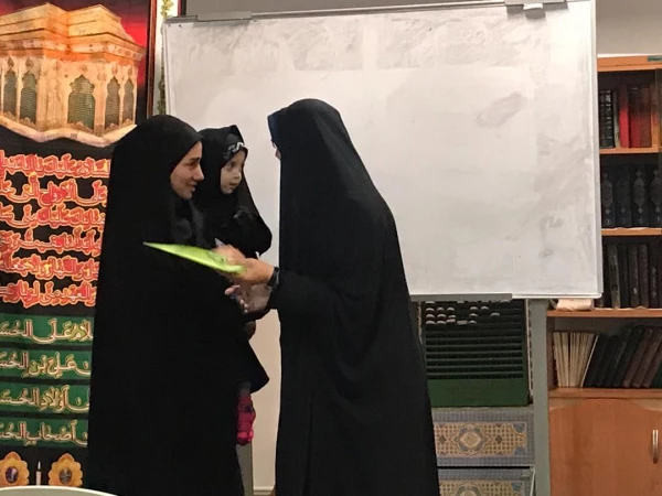 آئین بدرقه کاروان زیارتی اربعین حسینی دانشگاه فرهنگیان مرکز حضرت فاطمه (س)قائمشهر برگزار شد 2