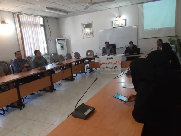 بازدید کارشناسان حوزه نظارت و ارزیابی، امور دانشجویی استان از  مرکز حضرت فاطمه (س) قائم شهر  2