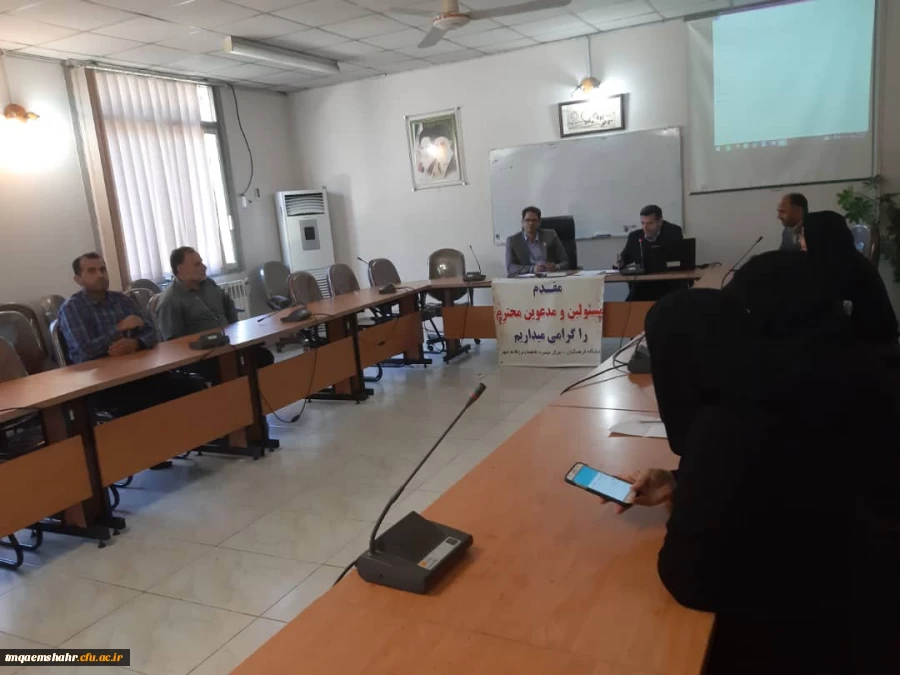 بازدید کارشناسان حوزه نظارت و ارزیابی، امور دانشجویی استان از  مرکز حضرت فاطمه (س) قائم شهر  2