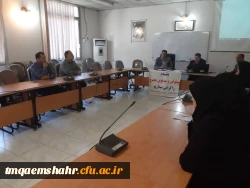 بازدید کارشناسان حوزه نظارت و ارزیابی، امور دانشجویی استان از  مرکز حضرت فاطمه (س) قائم شهر  2