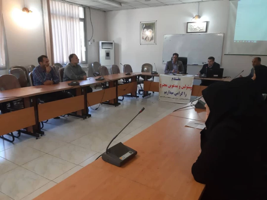 بازدید کارشناسان حوزه نظارت و ارزیابی، امور دانشجویی استان از  مرکز حضرت فاطمه (س) قائم شهر  2