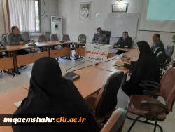 بازدید کارشناسان حوزه نظارت و ارزیابی، امور دانشجویی استان از  مرکز حضرت فاطمه (س) قائم شهر  2