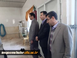 بازدید کارشناسان حوزه نظارت و ارزیابی، امور دانشجویی استان از  مرکز حضرت فاطمه (س) قائم شهر  2