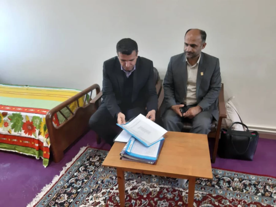 بازدید کارشناسان حوزه نظارت و ارزیابی، امور دانشجویی استان از  مرکز حضرت فاطمه (س) قائم شهر  2